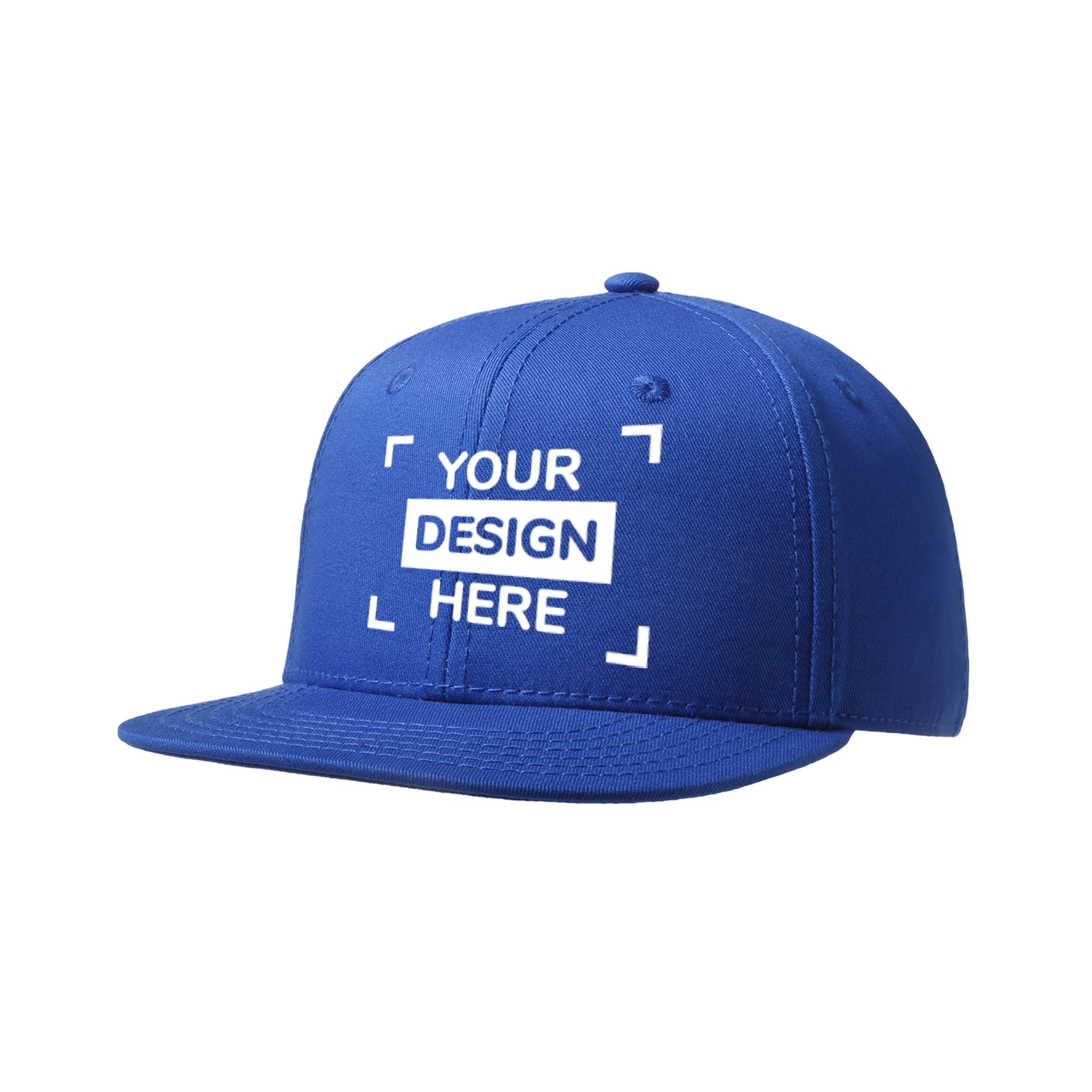 Snapback cap printing with logo